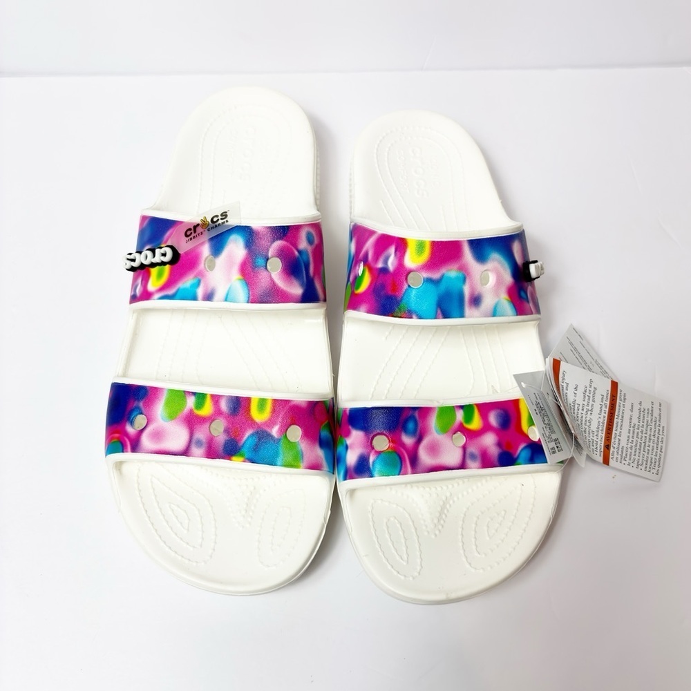 CROCS CLASSIC SOLARIZED MEN COMFORTABLE SANDALS SIZE 13 NEW WITH TAGS